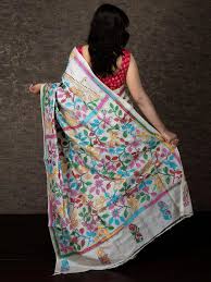 Silk Kantha Saree